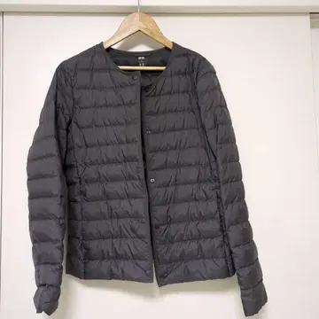 유니클로 울트라 라이트 다운 컴팩트 자켓 노카라 여성용 M