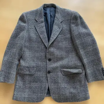 DAKS 헤링본 테일러드 자켓