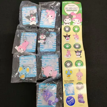 마이멜로디 지퍼 홀더 전종 쿠로미 피아노짱 플랫 바쿠