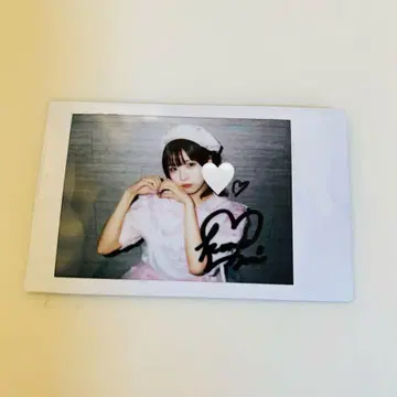 카토 요시미 카와라보메이츠 폴라로이드 사인