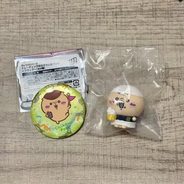 밤만쥬 캔뱃지 라멘 돼지 소프트 비닐 세트