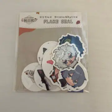 니지산지 HEROES 마네키네코 콜라보 추일 가을날 프레이크 씰