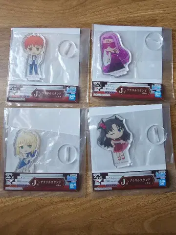 Fatestaynight 아크릴 스탠드 4체 세트
