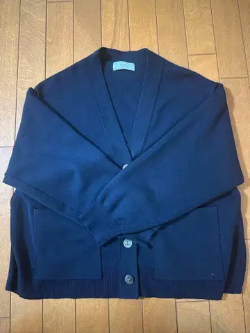 SLOBE iENA 네이비 가디건 긴팔