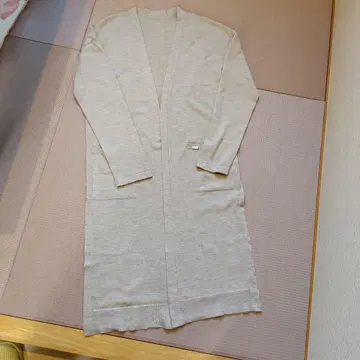 FOXEY 베이지 롱 가디건