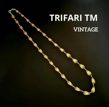 [ VINTAGE TRIFARI TM ] 컨디션 최상*체인 목걸이