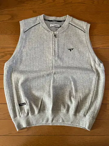 투어 스테이지 지퍼 베스트 그레이 M 사이즈