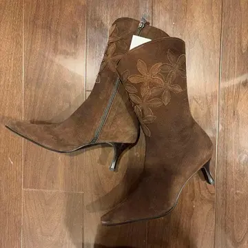 [택 포함 새상품] 프라질 브라운 여성용 부츠 여성 부츠