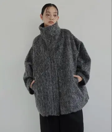 hellan 재기 스탠다드 카라 코트