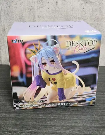 노 게임 노 라이프 데스크탑 큐트 화이트 피규어