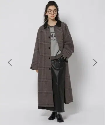 니코앤드 울리테크 스텐 롱 코트 M