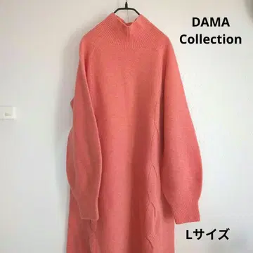 DAMACollection 니트 원피스 일본제 봉긋한 소매 울 100%