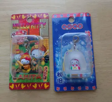 지역 한정 키티 지퍼 마스코트 아키타 한정 2