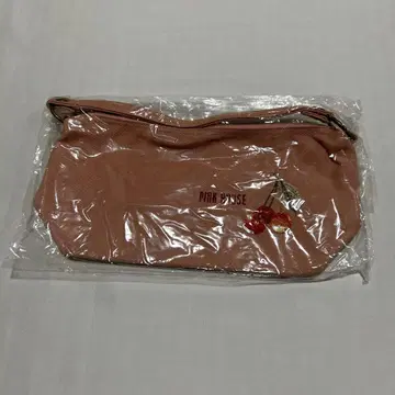 핑크하우스 체리 자수 미니백