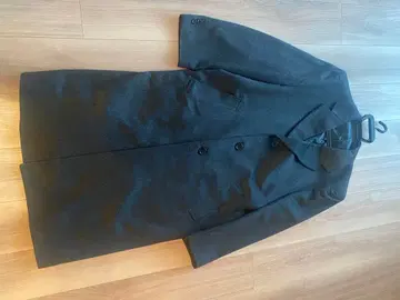 퓨어 캐시미어 블랙 체스터 코트