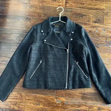 Broderie & Co 블랙 라이더 자켓 F