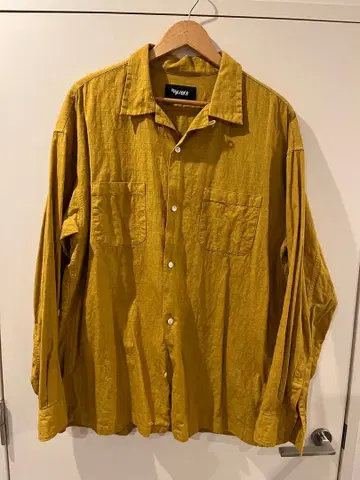 masses 머스타드 긴팔 셔츠