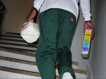 Cookman Chef Pants DarkGreen 쿠쿠만셰프팬츠