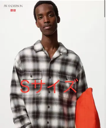 UNIQLO jw 브러쉬드 코튼 오버 사이즈 셔츠 내추럴