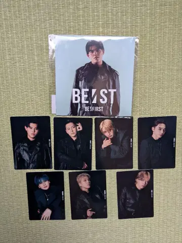 BE:FIRST BEAST 포토 카드 7장 세트 + 아코디언 포토 카드