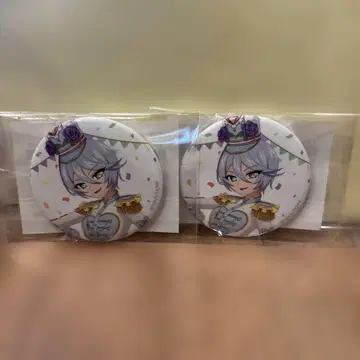 새상품 미사용 마루쿠지 [아이돌 타임 프리파라] 히비키 캔뱃지 2개