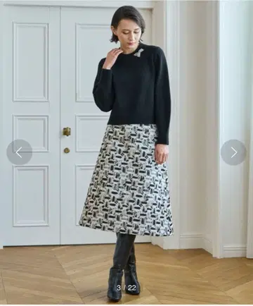 ANAYI 울 캐시미어 니트 36