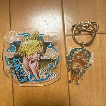 원피스 아크릴 배지 상디, 키링 초파