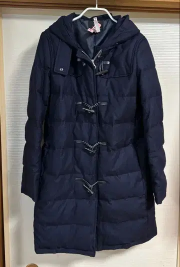 23구 네이비 더플 다운 코트 40