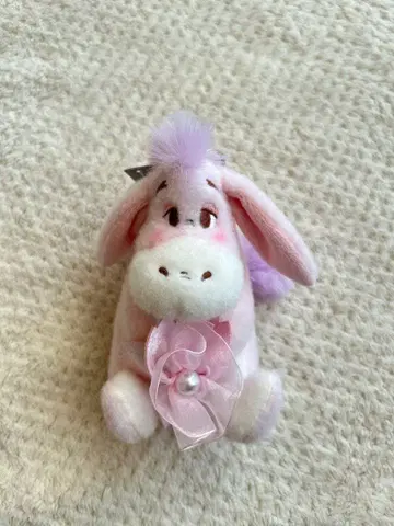 디즈니 이요르 봉제 인형 키체인 사쿠라 SAKURA 푸우