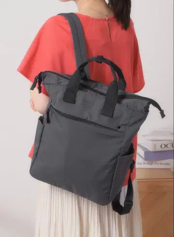 SOBIA 립스탑 10P 백팩 그레이