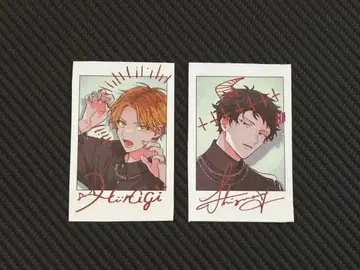 기븐 입장 혜택 카시마 히이라기 야기 겐준 폴라로이드풍 카드