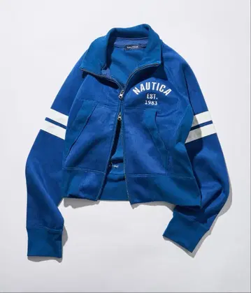 새상품 택 포함 NAUTICA/노티카 접결 자카드 트랙 자켓