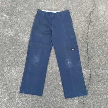 Dickies 더블니 워크 팬츠 네이비 W32 L32