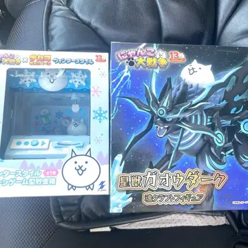 냥코 대전쟁 namco 남코 저금통 황수 가오우 다크 피규어