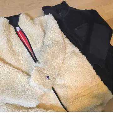 Champion 보아 자켓 아이보리 노지리 미호 콜라보