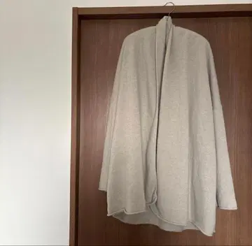 evam eva 울 파일 로브 아이보리