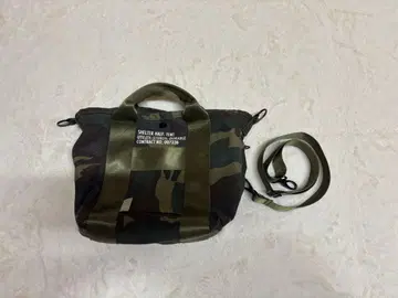 ROOTOTE 카모 패턴 나일론 숄더백