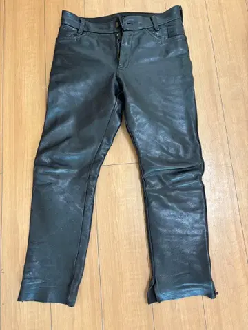 VANSON 밴슨 가죽 팬츠 라이딩 팬츠 W34 USA제