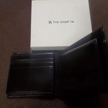 THE SHOP TK 블랙 접이식 지갑
