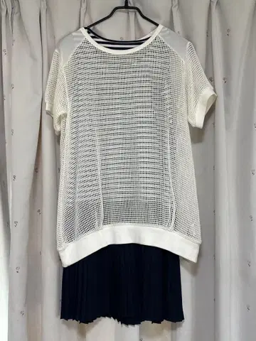 REFRESHING 메쉬 튜닉 40