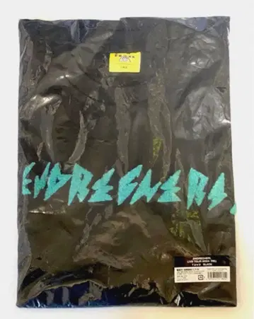 .ENDLICHERI. LIVETOUR2024 [ RE ] 티셔츠 블랙