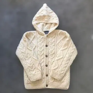 니트 가디건 후드 알테사니아