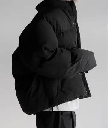 [ RUUBON ] 패디드 볼륨 히트 자켓