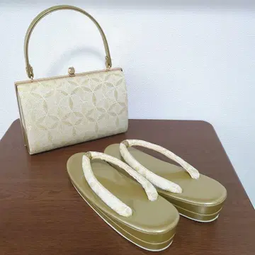 일본 의류용 골드 계열 백과 조리 세트