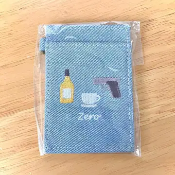 아무로 토오루 데님 패스케이스 모티브 패턴 명탐정 코난