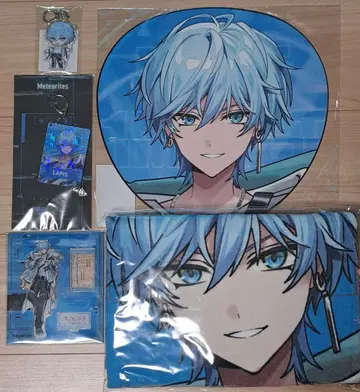 FIRST 1MPACT 타월 부채 아크릴 스탠드 아크링 키링 세트