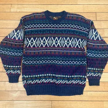 ALPS 총 패턴 니트 XL