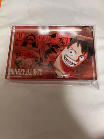 원피스 루피 벌스데이 아크릴 블록