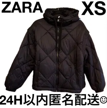 새상품 ZARA 블랙 다운 자켓 XS