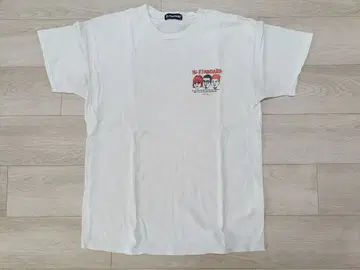 하이-스탠다드 TM 페인트 티셔츠 (WHITE) L